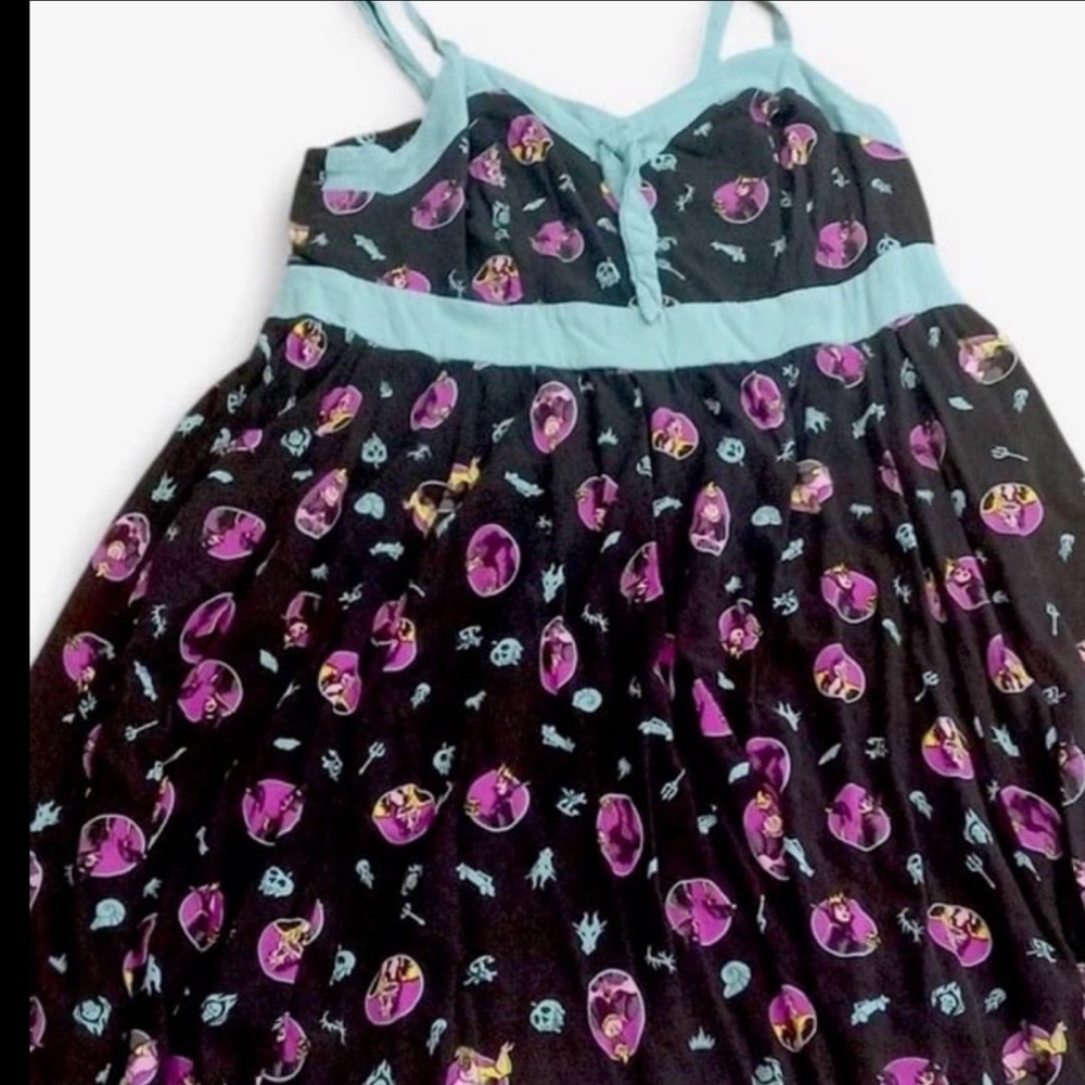 Torrid Disney Villains black sleeveless dress size 1x